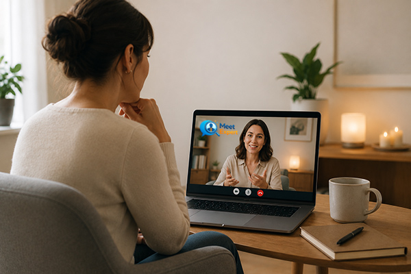 Chat, Video und persönliche Sessions